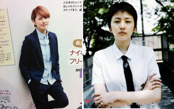 长泽雅美 男装霸气