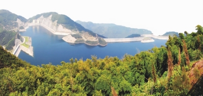 黑麋峰潇湘天池水库.