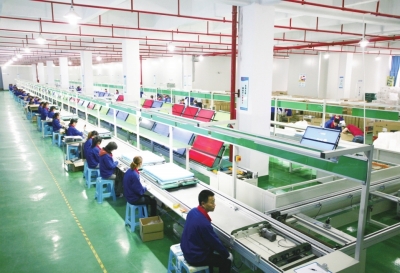 连城县海峡光电产业园企业生产车间