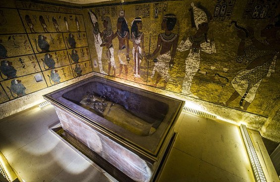 古埃及法老和密室 或为神秘王后容身之所|墓穴
