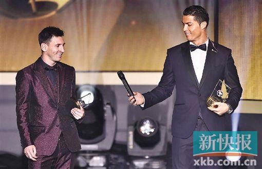 ■过去几年,金球奖已经被梅西C罗垄断。 资料图