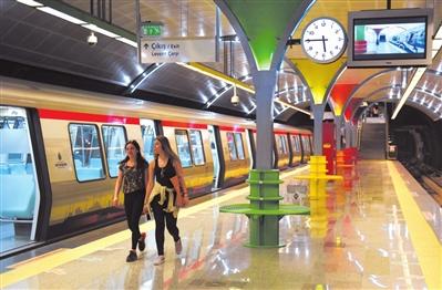 　　资料图：伊斯坦布尔的地铁站