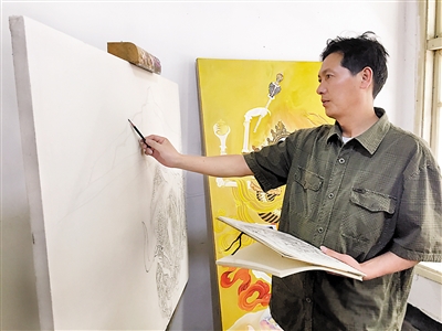 黄跃红进藏,从美术教师到职业画家|写生|展出