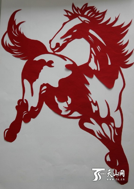 民间剪纸高手李春梅的剪纸作品