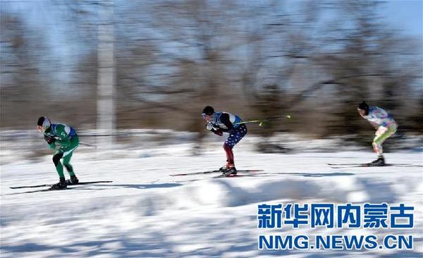 中国选手以赛代练 瑞典选手包揽短距离赛男女