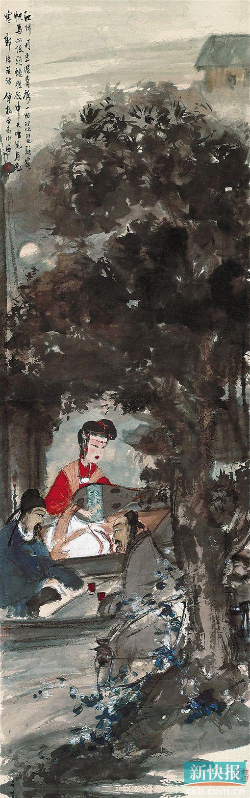 ■傅抱石    琵琶行诗意    雅昌供图