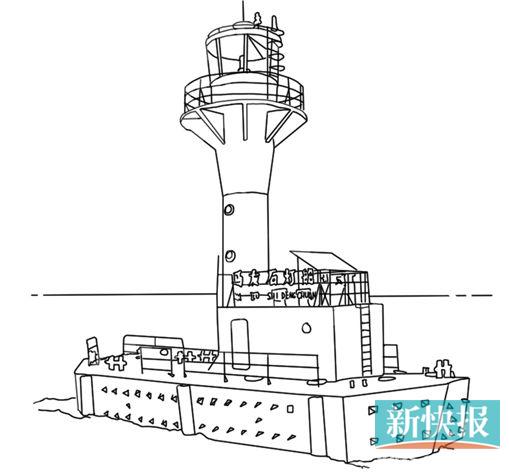 ●航标就是船舶的助航标志,陆地上的航标设施有灯塔、灯桩、导标等;水上包括浮标和灯船。图中就是马友石灯船,一艘船就是一个航标。