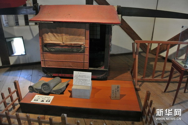 日本古代的轿子