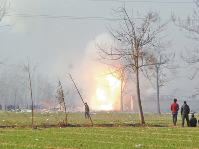 开封通许一烟花爆竹厂发生爆炸|事故|救援