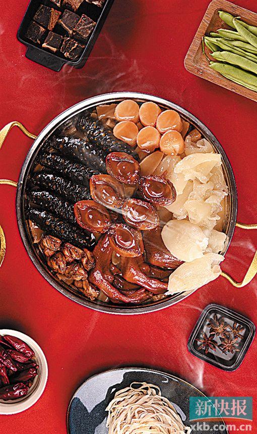 ▲吉庆宴盆菜,888元/份,6-10人用。