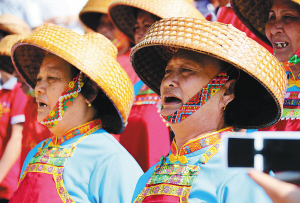 疍家人唱“咸水歌”