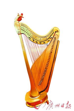 箜篌。(资料图片)