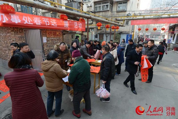 活动很受居民欢迎
