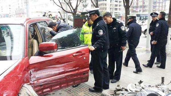 事故现场。（供图）