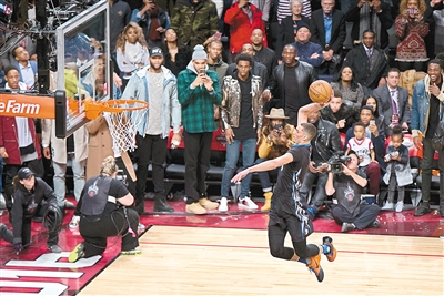 艺术不等于扣篮 但扣篮等于艺术|扣篮|篮球运动