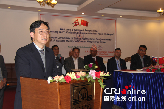 中国驻尼大使吴春太致辞