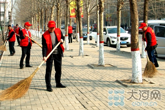 叶县联社参与学雷锋月 暨爱在昆阳志愿服务