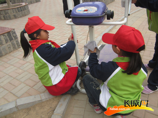 邢台市三义庙小学开展志愿服务活动|学生|师生