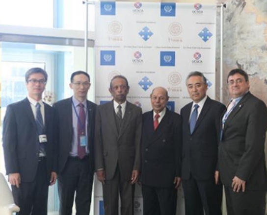 首届联合国世界青年峰会主办方部分代表