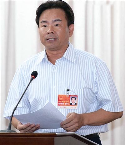 全国人大代表,三沙市委书记、市长肖杰(资料图)