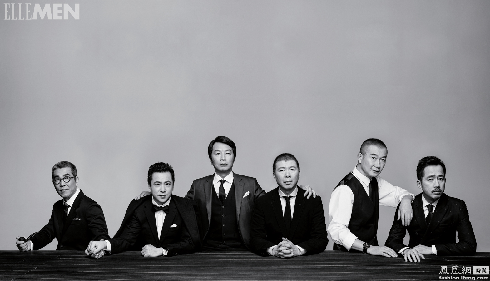 《ELLEMEN睿士》封面大片,冯小刚和他的兄弟们