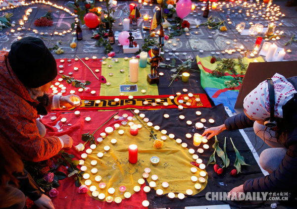 3月22日,比利时首都布鲁塞尔机场和地铁发生连环爆炸,造成至少34人死亡、170人受伤。(图片来源:路透社)