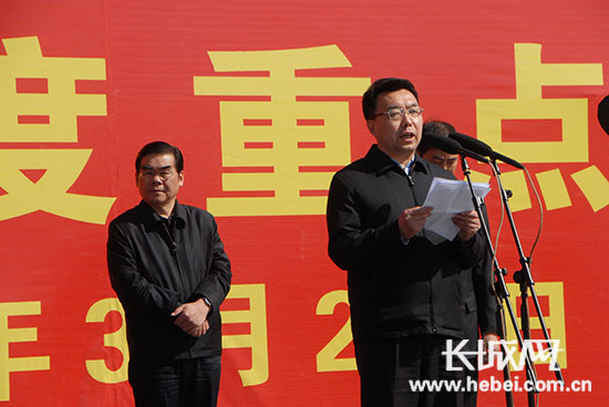 开平区区委书记和春军。张光明 摄