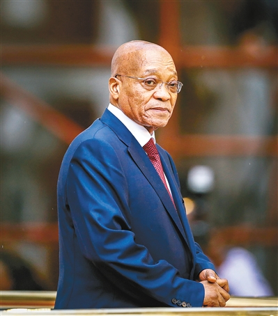 南非总统祖马被判偿还公款