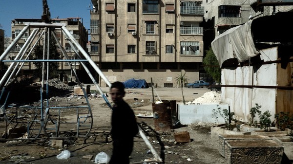 2016年2月25日，叙利亚，霍姆斯。 Jerome Sessini/Magnum Photos for ICRC