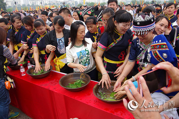 广西宁明:"三月三"祭祖传承骆越文化