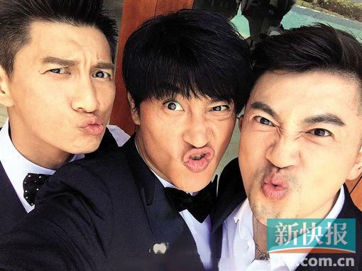 ■3月陈志朋出席吴奇隆婚礼时,被指“变脸”