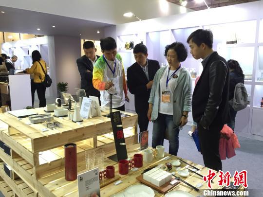 图为文博会现场。　林波　摄