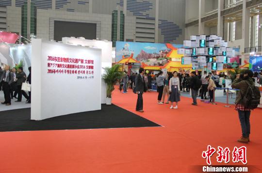 图为文博会现场。　林波 摄