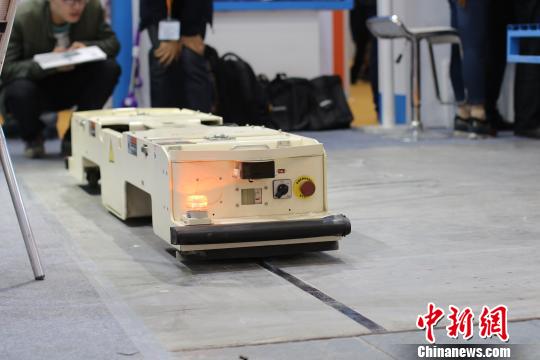 智能化仓储和物流高端国际展会在南京开展。　主办方供图 摄