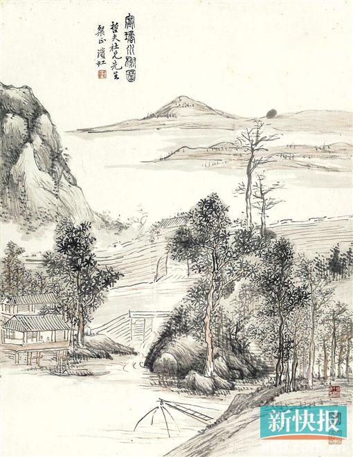 ■寒璚水榭图 (雅昌供图)