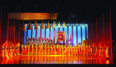 获第五届陕西省艺术节多项大奖、对外交流优秀剧目《大唐赋》赴北京演出