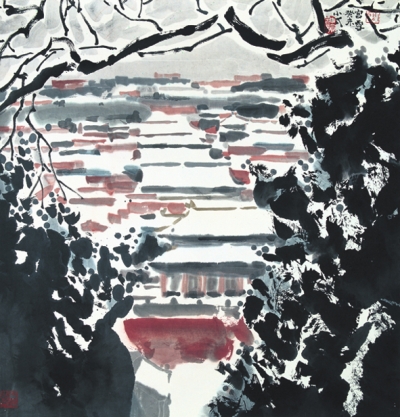 宫雪（国画）      李小可