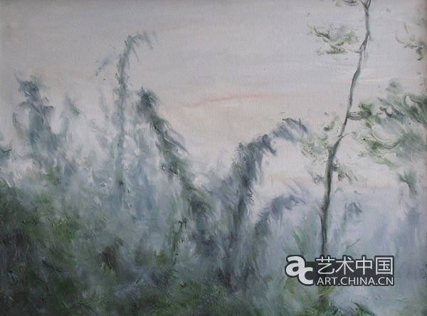孔亮 暴风雨系列之一 2012年 布面油画 60X80cm