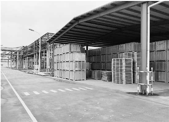 被檢查的企業(yè)內(nèi)景。