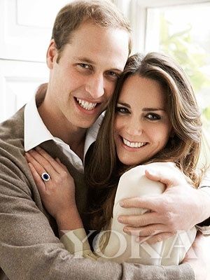 这张威廉王子的订婚照片上，他穿着的就是山羊绒之王