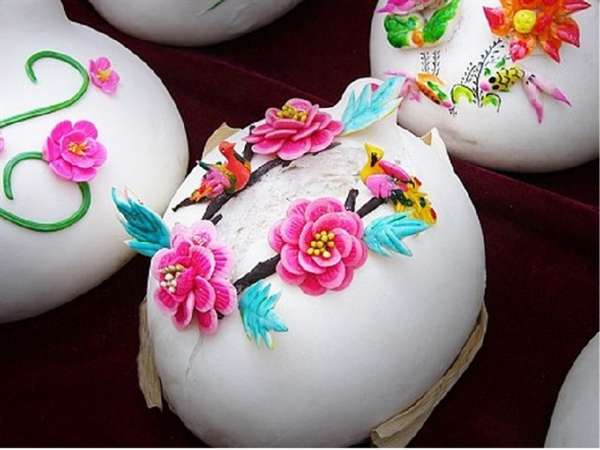 陕西传统民间花馍馍秒杀翻糖蛋糕 你还舍得吃