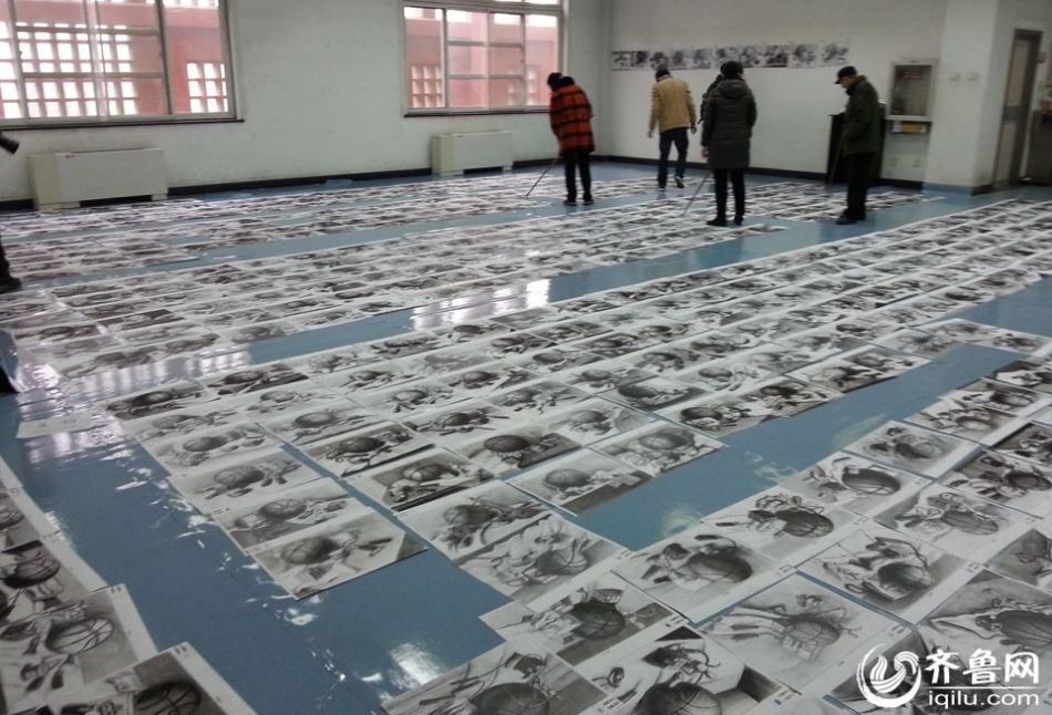 山东74位专家评阅9.6万份美术统考试卷 禁带手