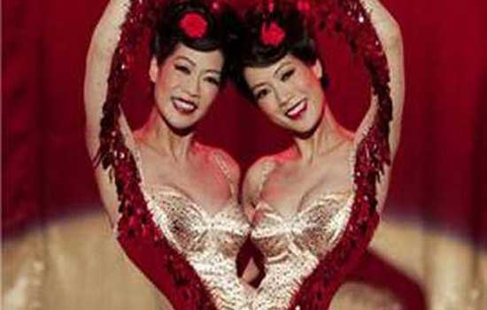 图组:双头姐妹震惊世界