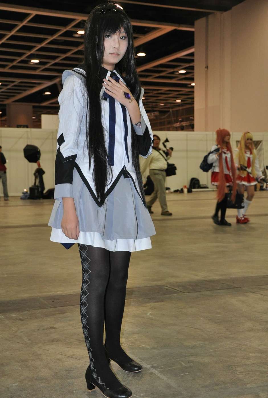 少女背后的<em>淫兽</em> !C3日本动玩博览逼真COS_游