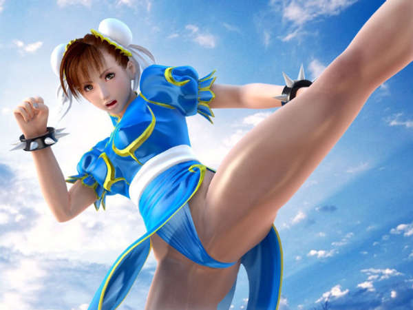 游戏中五大<em>亚洲女郎</em>爆乳春丽vs<em>性感</em>艾达王_游