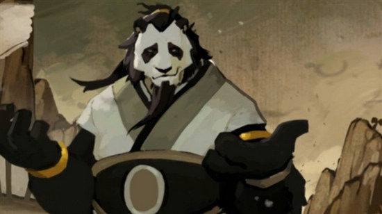 WOW水墨动画故事 年轻的熊猫人皇帝少昊