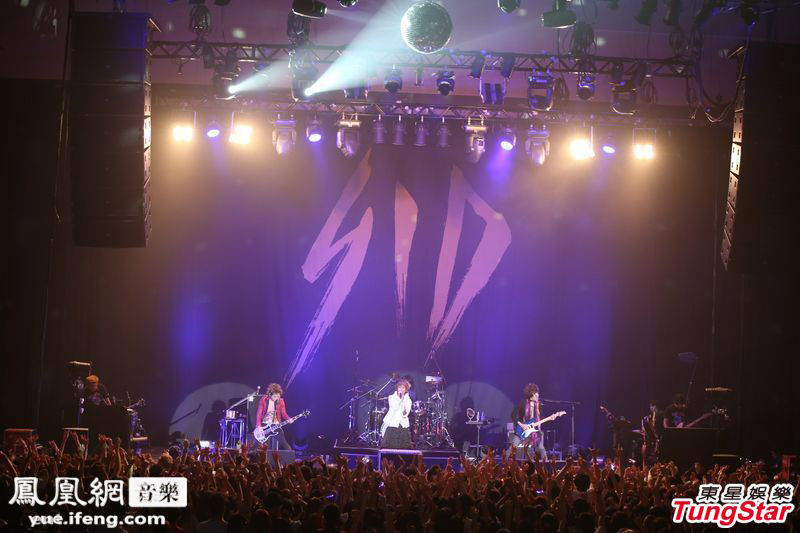 日本摇滚乐队sid香港首次开唱全场激情演出