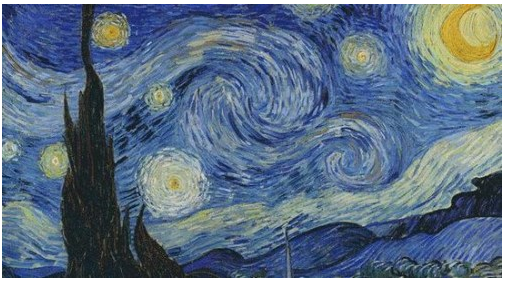 欧空局发布星空图像 酷似梵高名画《星夜》