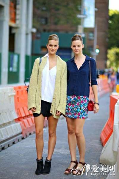 欧美<em>街拍针织</em>衫 春装外套要轻薄_宁波频道_凤