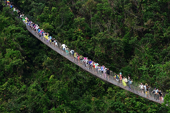 三亚的热带天堂森林公园游记